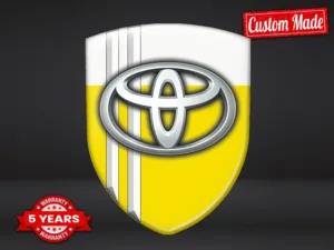 Toyota Sticker Auto Perso Design Étiquettes Auto Supérieures